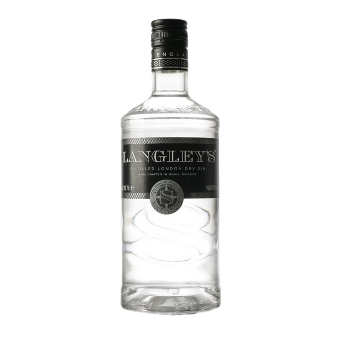 Gin Langley's London Dry is bijna een nostalgische gin en een aangename herinnering aan het klassieke gin-karakter.