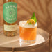 Spiced Rum Aluna Tropica Pandan & Pineapple is een blend van rum uit Sri Lanka en het Caribisch gebied.