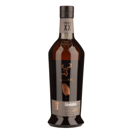 Whisky Glenfiddich Project XX Single Malt 70CL is onderdeel van het Experimental series en is bedacht door Malt Master Brian Kinsman.