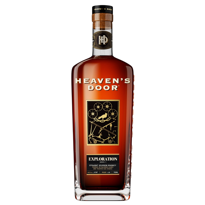 Whiskey Heaven's Door Exploration Series 1 bevat een rijke smaaksensatie met tonen van appel, bruine suiker, karamel en gebak. 