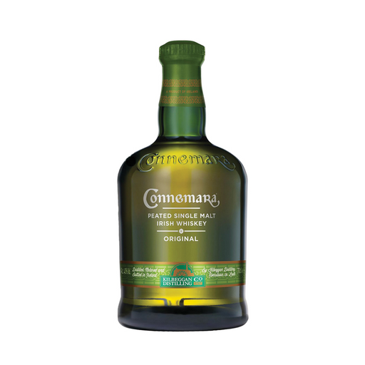 Whiskey Connemara Single Malt Peated bevat een intense rokerigheid met hints van vanille, eikenhout en subtiele tonen van gedroogd fruit.