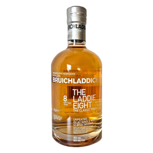 Whisky Bruichladdich The Laddie Eight heeft een alcoholgehalte van 50% waardoor deze whisky een perfecte balans heeft tussen kracht en toegankelijkheid.