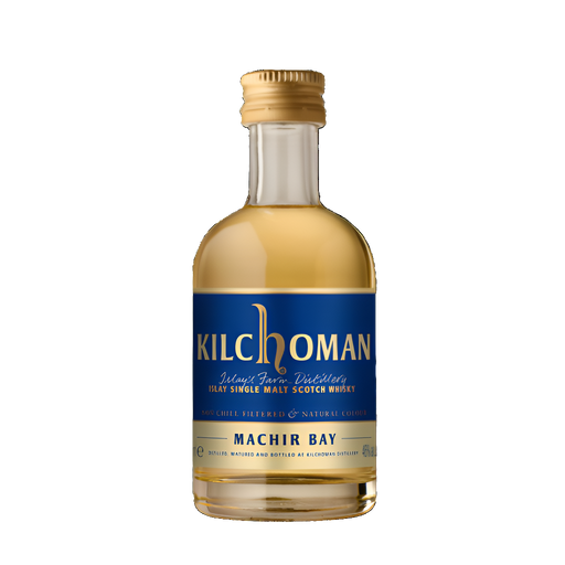 Whisky Kilchoman Machir Bay Miniatuur 5CL  is een Schotse single malt whisky afkomstig uit de Islay regio.