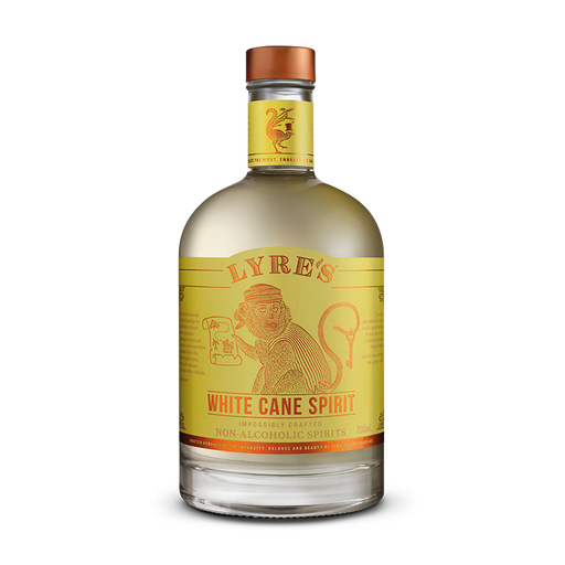 Lyre's White Cane is een alternatief voor gerijpte witte rum, maar dan alcoholvrij. 