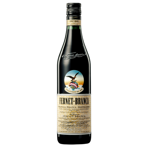 Bitter Fernet Branca is een authentieke Italiaanse kruidenbitter met een complexe samenstelling van 27 kruiden, wortels en specerijen, waaronder kamille, rabarber en mirre. 